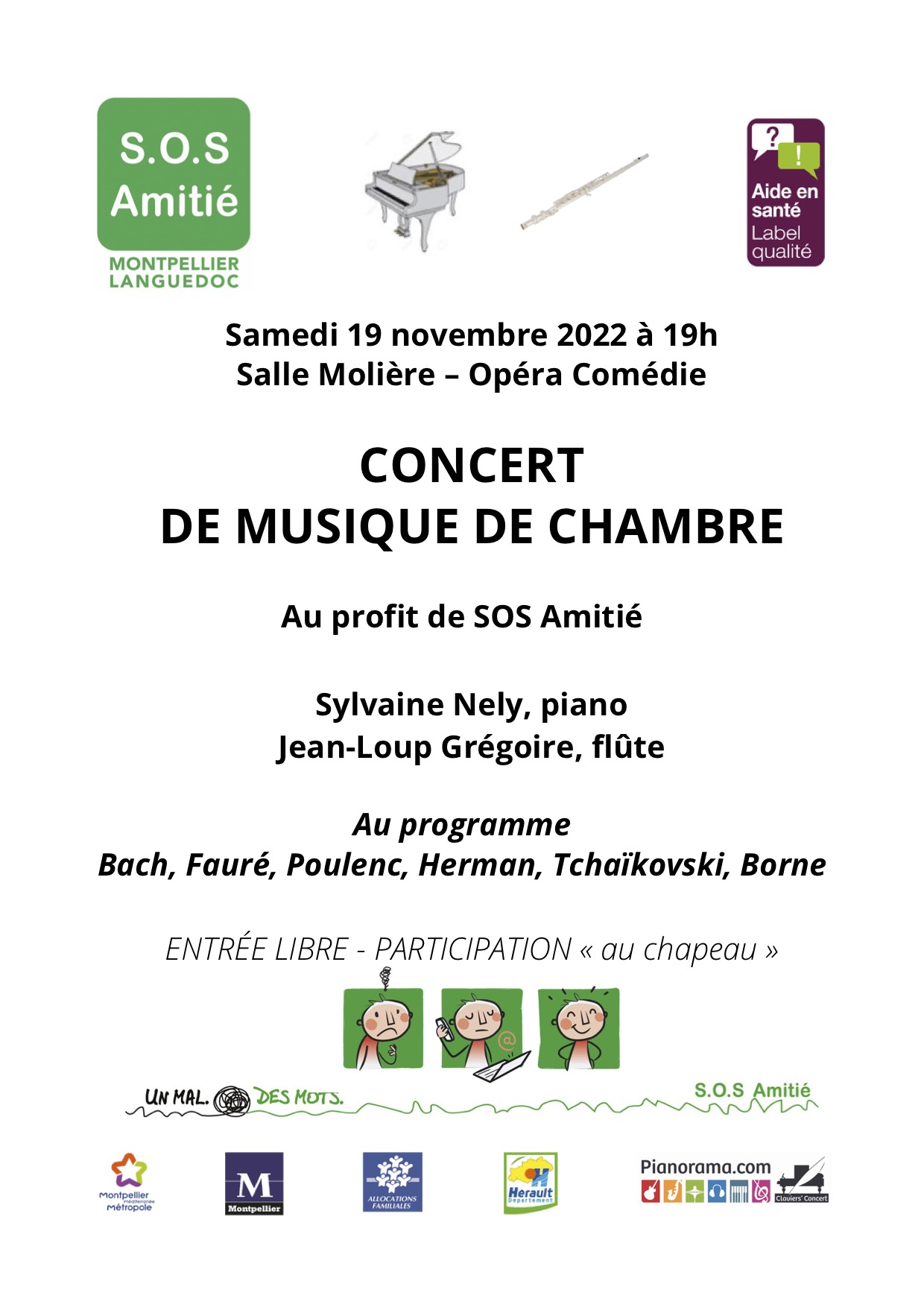 Affiche Concert SOSA 2022